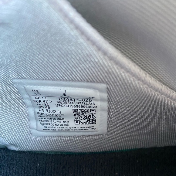 NIKE AIR JORDAN FLIGHT SZ 13 Jumpman basketball sneakers - Picture 3 of 12